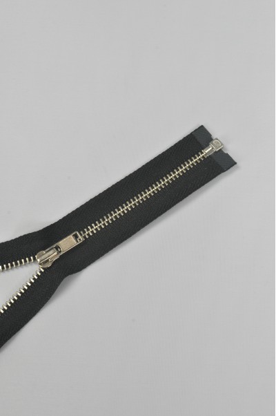 ZIP044  3號拉鏈   開尾拉鏈  銀色拉鏈   金屬拉鏈  不設單獨拉鍊訂購 細節-1